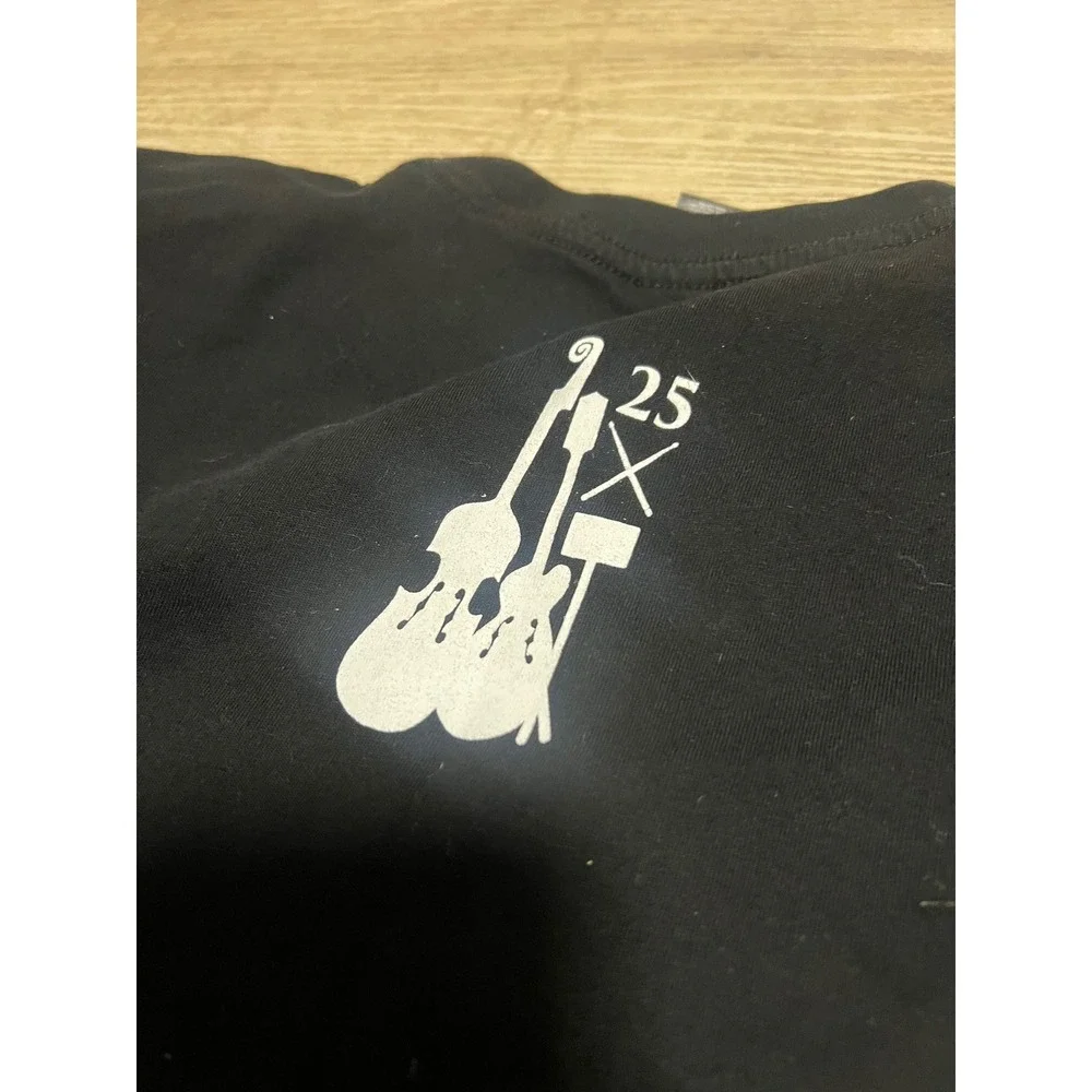 The Living End Band‎ T-Shirt Mens Large Black 25th Anniversary Australia